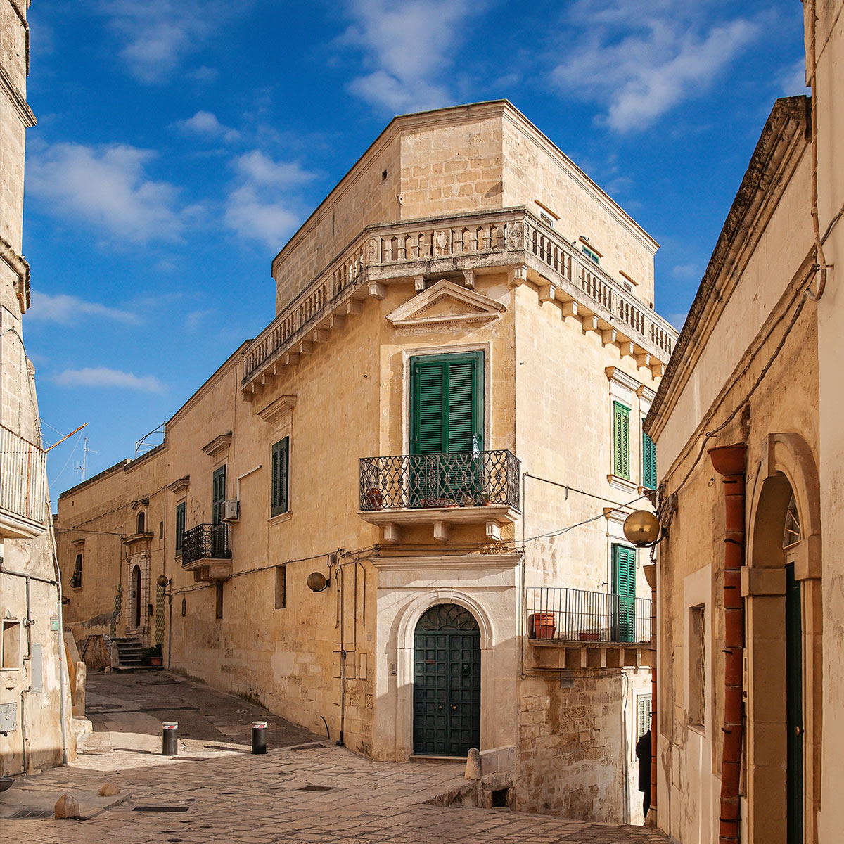 Itinerario palazzi storici e arte contemporanea a Matera